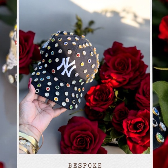 “Bespoke hat worn by Chris Brown, custom with over 150 rhinestones.” - Picture 3 of 6